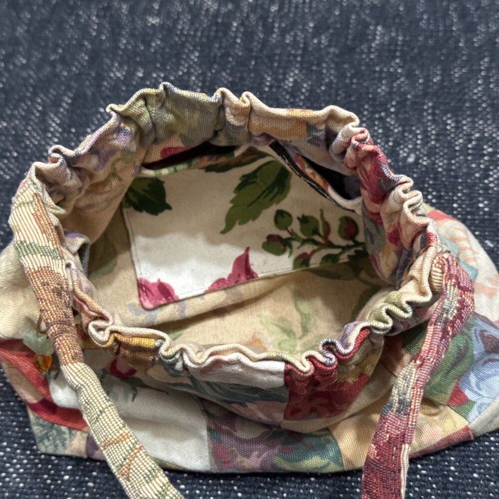 JeriBags Patchwork Floral Tapestry Project Knitti… - image 6